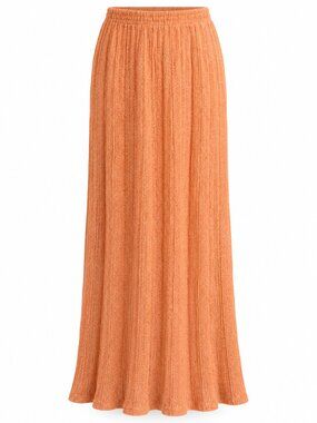 VINTAGE MISSONI Silk Maxi Skirt 40 4 S Textured Crepe Knit 1960's Saks Fifth Ave